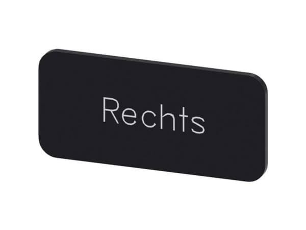 Betegnelsesskilt Siemens 3SU1900-0AC16-0AH0 1 stk