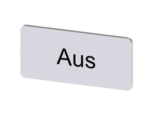 Betegnelsesskilt Siemens 3SU1900-0AC81-0AC0 1 stk