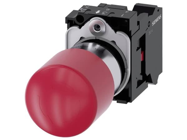 Siemens 3SU1150-1GB20-3CW0 Nødstopstast 1 stk