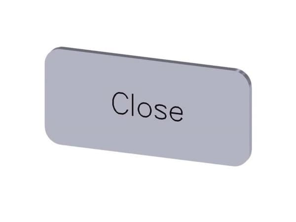 Siemens 3SU1900-0AC81-0DX0 Betegnelsesskilt 10 stk