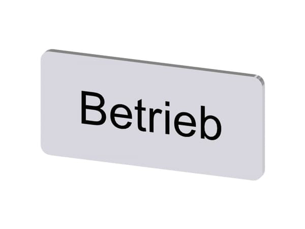 Betegnelsesskilt Siemens 3SU1900-0AC81-0AP0 1 stk