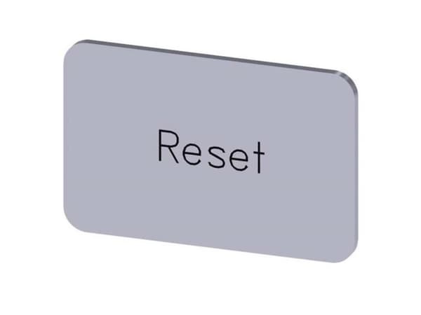 Betegnelsesskilt Siemens 3SU1900-0AD81-0DU0 1 stk