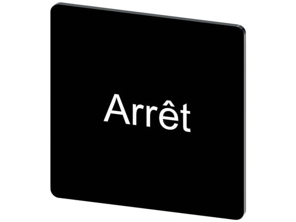 Siemens 3SU1900-0AE16-0GB0 Betegnelsesskilt 10 stk