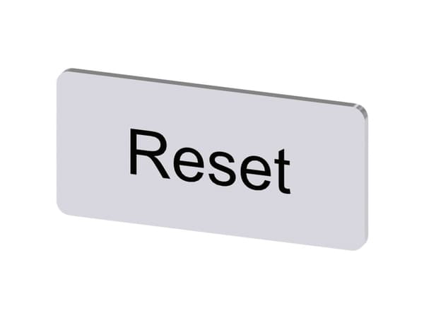 Betegnelsesskilt Siemens 3SU1900-0AC81-0DU0 1 stk