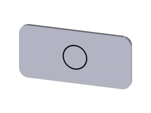Betegnelsesskilt Siemens 3SU1900-0AC81-0QA0 1 stk