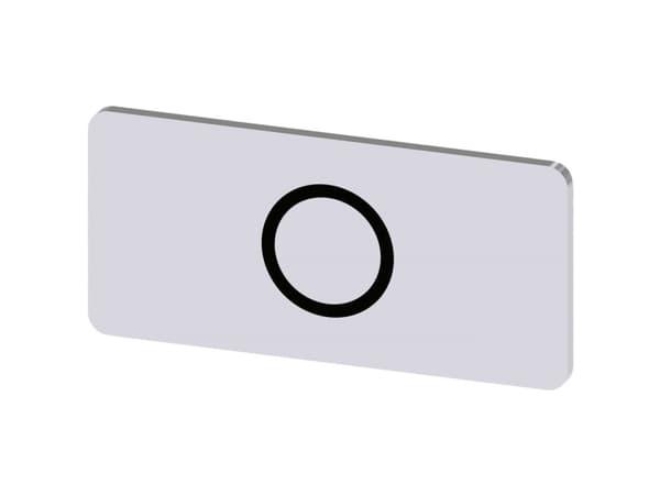 Betegnelsesskilt Siemens 3SU1900-0AC81-0QA0 1 stk