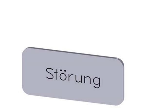 Betegnelsesskilt Siemens 3SU1900-0AC81-0AQ0 1 stk
