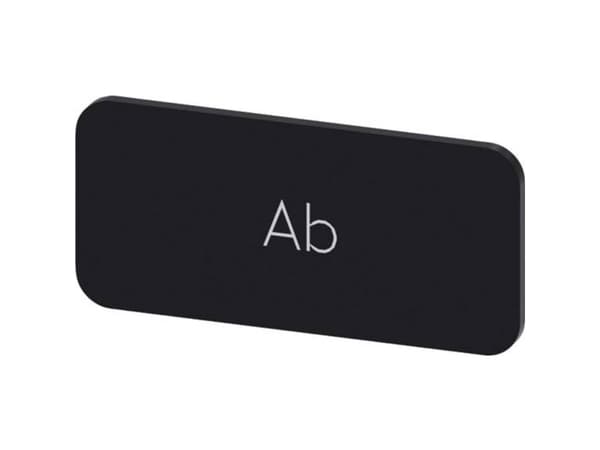 Siemens 3SU1900-0AC16-0AE0 Betegnelsesskilt 10 stk