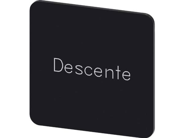 Betegnelsesskilt Siemens 3SU1900-0AE16-0GD0 1 stk