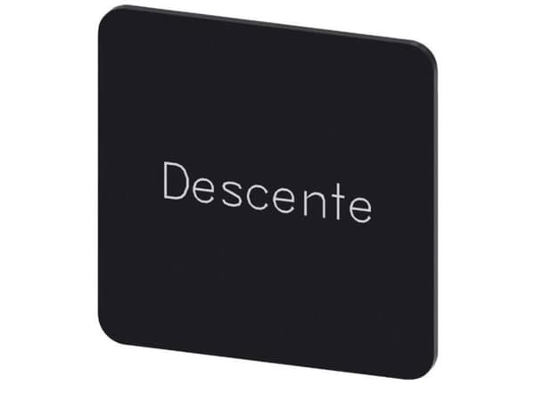 Betegnelsesskilt Siemens 3SU1900-0AE16-0GD0 1 stk