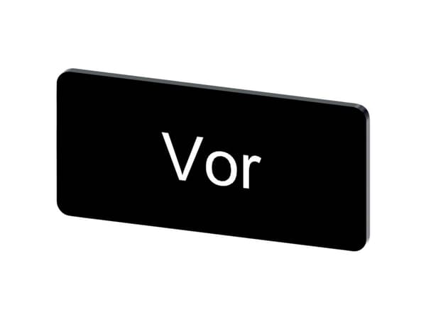 Siemens 3SU1900-0AC16-0AF0 Betegnelsesskilt 10 stk