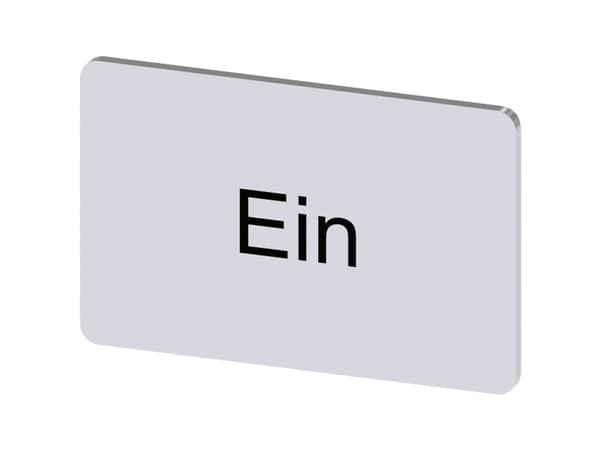 Siemens 3SU1900-0AD81-0AB0 Betegnelsesskilt 10 stk