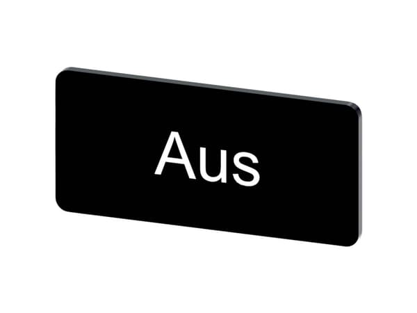Betegnelsesskilt Siemens 3SU1900-0AC16-0AC0 1 stk