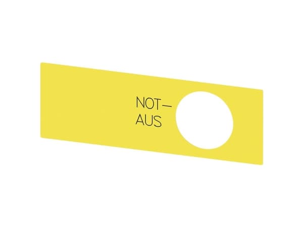 Siemens 3SU1900-0BE31-0AS0 Underlagsskilt 10 stk