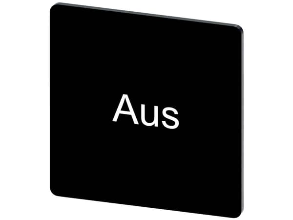 Betegnelsesskilt Siemens 3SU1900-0AE16-0AC0 1 stk