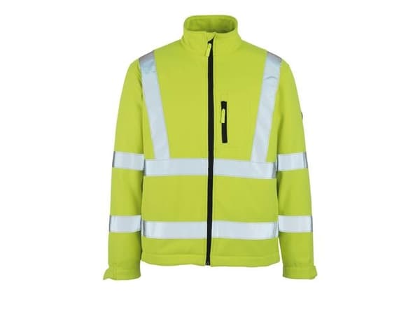 MASCOT 08005-159-17, Jakke, Mann, Hvit, Gult, XXL, Polyester, 265 g/m²