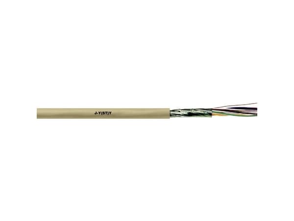 LAPP 1591301/100 Telefonkabel J-Y(ST)Y 2 x 2 x 0.6 mm Grå 100 m
