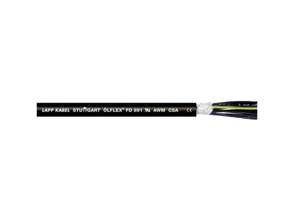 LAPP 1026304/100 Slæbekædekabel ÖLFLEX® FD 891 4 G 1.5 mm² Sort 100 m
