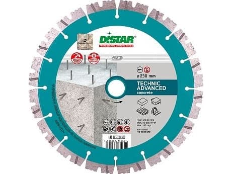 Di-Star Technic Advanced 1A1RSS/C3-H 232x2.6/1.8x12x22.23-16 timanttikiekko