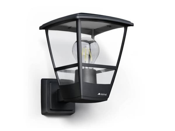 Steinel AUSSENLEUCHTE L 10 SW 084752 Udendørs vægbelysning LED (RGB) E27 15 W Sort