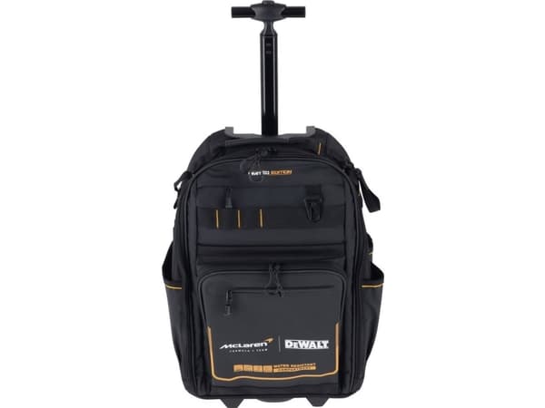 pyörillä varustettu työkalureppu teleskooppikahvalla, DeWalt [DWST60101-9] MCLAREN painos