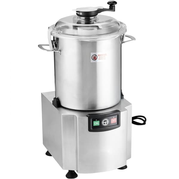 Madprocessor og Grøntsagshakker 18L, fødevaregodkendt rustfrit stål, kraftfuld blender, nem rengøring, slidstærk design