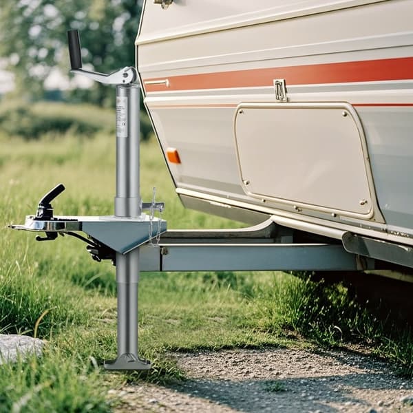 A-ramme trailer jack, 2000 lbs, bolt-on trækstænger, 14,2 tommer rejse, holdbar konstruktion, nem installation
