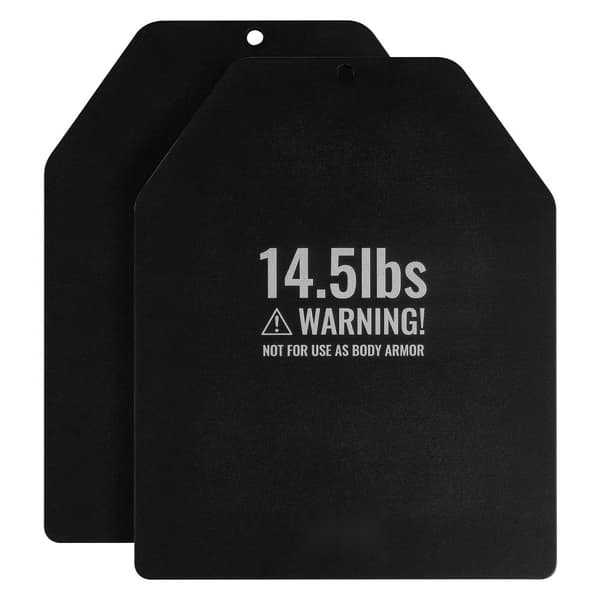 Viktvästplattor, Styrketräning Löppass, 2x14,5 LB tallrikar för Gymträning