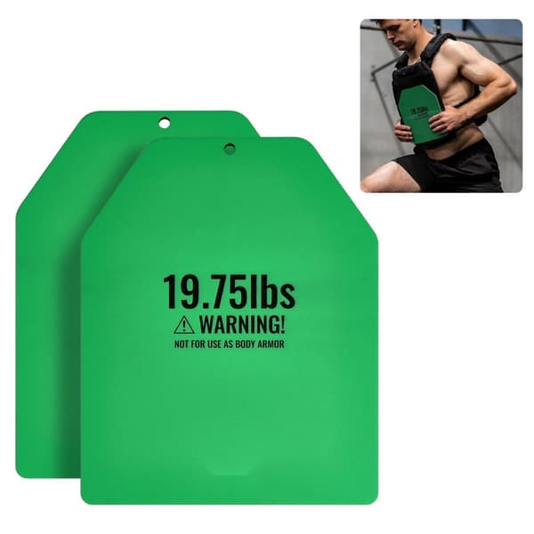 Painoliivilevyt voimaharjoitteluun, Juoksuharjoittelu, 2x19,75 LB levyt, kestävä ja säädettävä