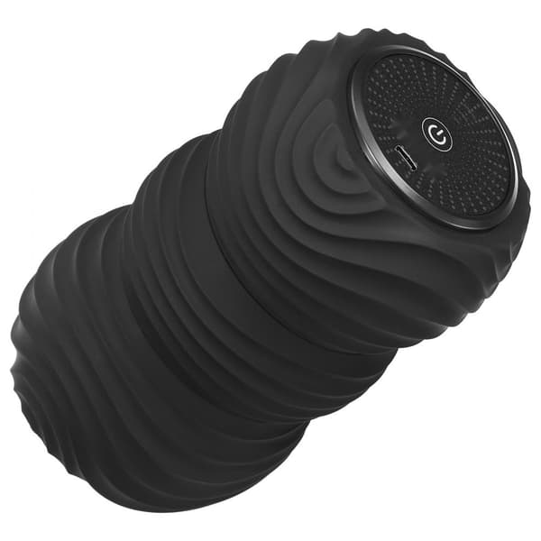 Vibrerende Peanut Massagebold, Genopladelig Massagerulle, 4 Intensiteter, ergonomisk design, komfortabel massage