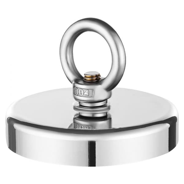 Fiskemagnet, Heavy Duty Neodym, 1000 LBS trækstyrke, sjælden jord, kraftfuld og holdbar