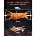 Miniatyrbild 4 av 11: Rotisserie BBQ Grill, Roaster Spit, 60W, 286 LBS, för Gris, Lamm, Kycklingstek