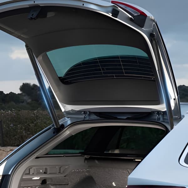 2 STK Elfjedre til bagklap, kompatible med 2012-2020 Octavia III, holdbare, nem installation, perfekt pasform