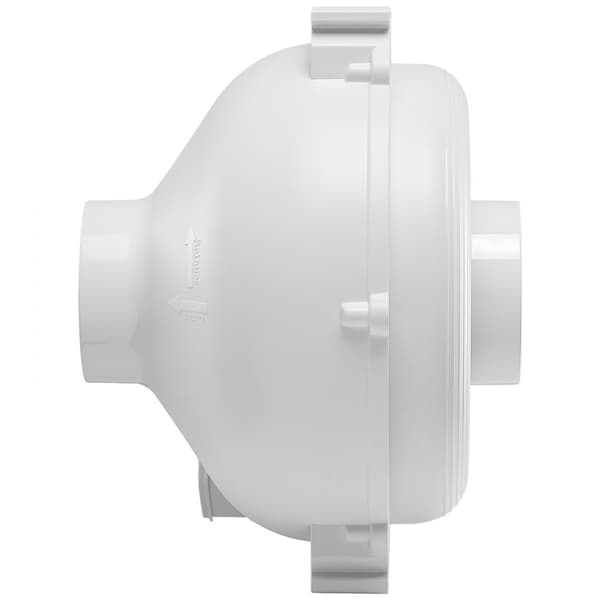 4 til 3,5 Radon Afbøjning Fan System Kit, Stille 260 CFM Inline Kanalventilator, effektiv luftstrøm, let installation