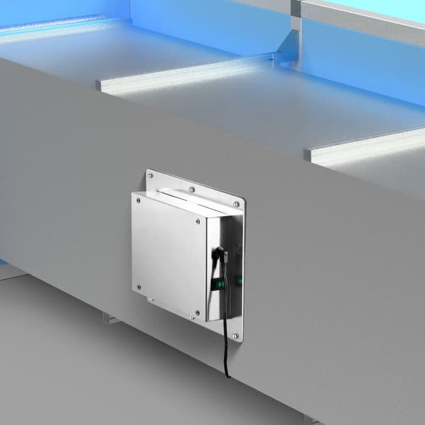 HVAC luftrenser til hele huset, 18W, 9 tommer lys i kanal, effektiv PCO-teknologi, forbedret luftkvalitet