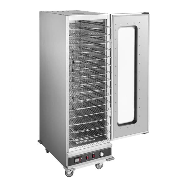 Hot Box Madvarmer, 16-lags koncessionsvarmeskab, vandbakke, energieffektiv, holdbar konstruktion, ideel til restauranter