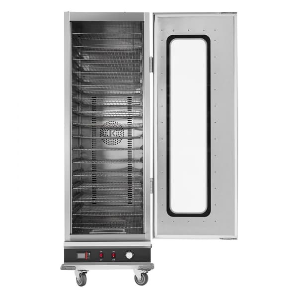 Hot Box Madvarmer, 16-lags koncessionsvarmeskab, vandbakke, energieffektiv, holdbar konstruktion, ideel til restauranter