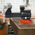 Miniatyrbillede 8 af 11: 5,5 Bænk Skrustik, Multifunktionel, Kraftigt Duktilt Jern, Drejelig Basis, Holdbar og Stabil
