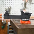 Miniatyrbillede 8 af 11: 5 Bænk Skruestik, Multifunktionel, Kraftigt duktilt jern, Drejelig, Låsebase, Ideel til værksted og hjemmeprojekter