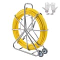 Miniatyrbillede 1 af 11: Fisketape aftrækker, glasfiber 656 ft 5/16 in, skabelon til kabelføring, holdbart, fleksibelt design, nem at bruge
