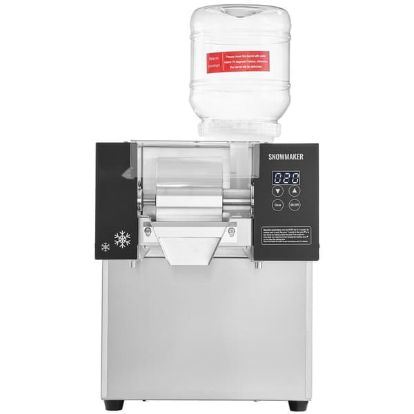Kommerciel snefnug-ismaskine 276LBS/24H, rustfrit stål, effektiv isproduktion, hurtig frysefunktion