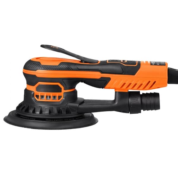 Slumpmässig orbital slipmaskin 6'', Palm sander 10 ST Sandpapper, 6 variabel hastighet