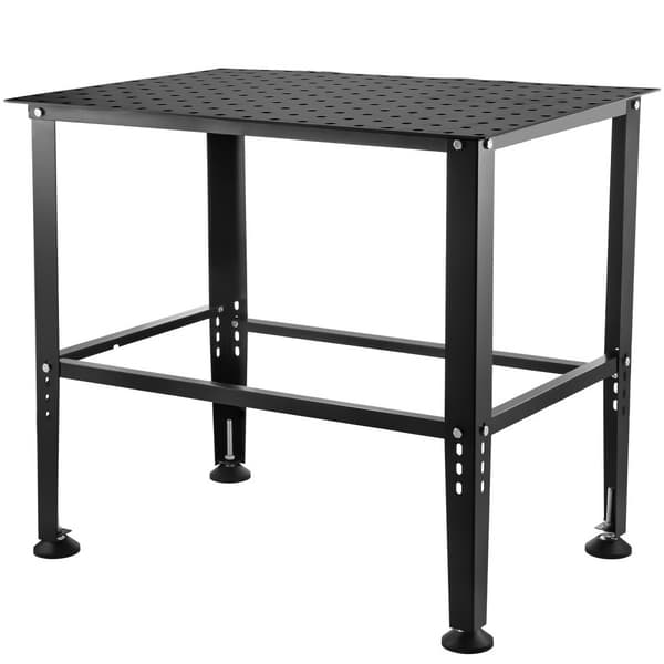 Svejsebord 36 x 24, 800LBS arbejdsbord, robust design, beslagshuller for øget fleksibilitet