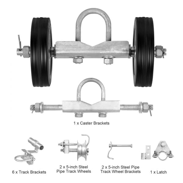 Liukuporttisarja 6, Liukutelat Connect Tracks, Max.272kg kuormituskyky