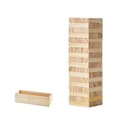 Miniatyrbild 1 av 11: Tumbling Timber Leksak, 54 Block Tumbling Tower Spel, Furukasse, Tillverkad av Trä