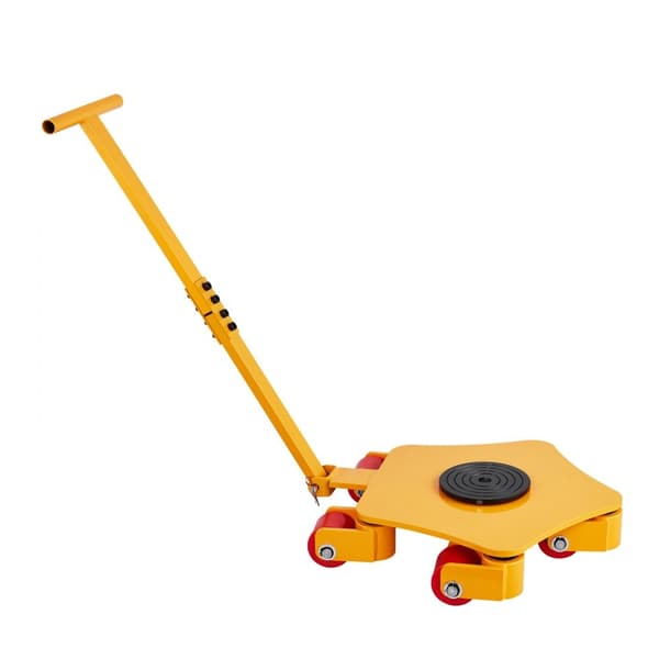 Maskin Skøjter 8800 lbs til flytning, 360° rotation, ergonomisk håndtag, let at bruge, holdbar konstruktion