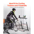 Miniatyrbild 2 av 11: Mobilt Cykelbord, Hopfällbart Bike Trainer, Träningsbord med låsbart hjul, robust och lätt att förvara