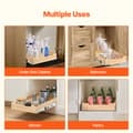 Miniatyrbillede 6 af 11: Utrækbar Skab Organizer, Blødt Lukke, Træskuffe 14B x 21D, pladsbesparende, nem installation, moderne design
