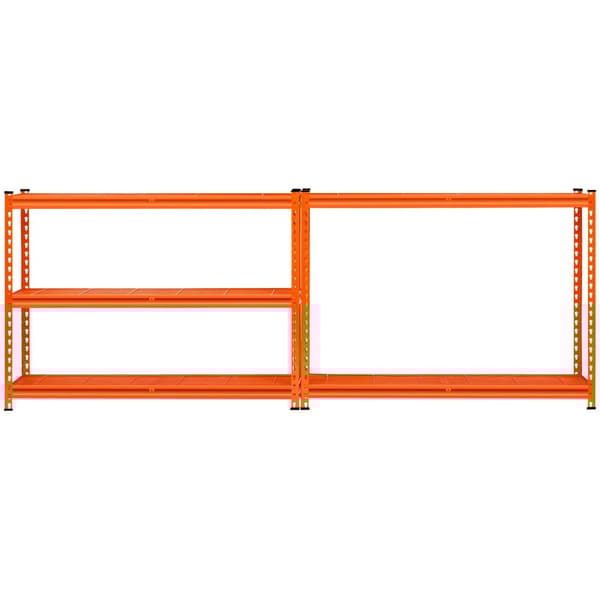 Justerbare opbevaringshylder 5 etager, Heavy Duty Garagereol, 2500 lbs kapacitet, ideel til garage og opbevaring