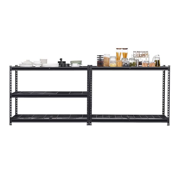 Opbevaringshylder 5 Etager, Justerbar Heavy Duty Garagereol, 3000 lbs kapacitet, robust konstruktion, nem montering